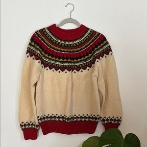 Cozy Nordic Pattern Sweater